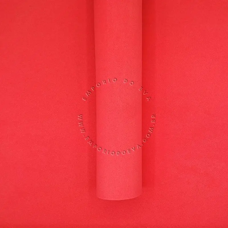 Empório do Eva - Eva 3mm - Vermelho 40 x 60 cm